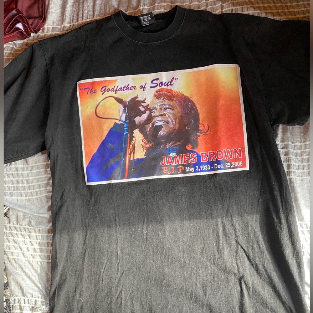 James Brown Godfather Of Soul Tribute T Shirt